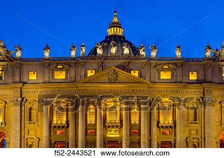San Pietro Basilica, Vatican, Rome, Italy, Europe. View Large Photo Image Stock Image - San Pietro Basilica, Vatican, Rome, Italy, Europe.. Fotosearch