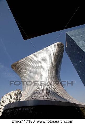 Soumaya museum, Plaza Carso, Mexico city. View Large Photo Image Stock Image - Soumaya museum, Plaza Carso, Mexico city.. Fotosearch