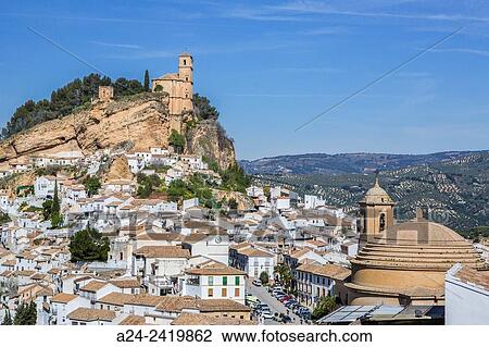 Stock Image - Spain, Andalucia Region, Granada Province, Montefrio City,.. Fotosearch
