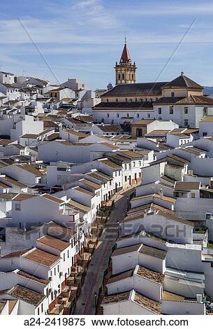 Stock Photography - Spain, Andalucia Region, Malaga province, Teba City.. Fotosearch