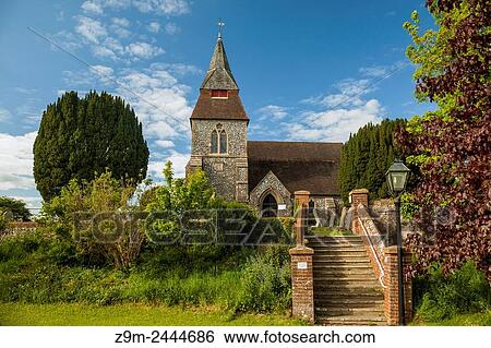 St Cosmas and St Damian church in the village of Keymer, West Sussex, England. South Downs National Park. View Large Photo Image Stock Photograph - St Cosmas and St Damian church in the village of Keymer, West Sussex, England. South Downs National Park.. Fotosearch