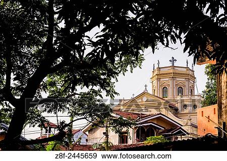 St Mary's Church in Negombo, West Coast of Sri Lanka, Asia. View Large Photo Image Stock Photo - St Mary's Church in Negombo, West Coast of Sri Lanka, Asia.. Fotosearch