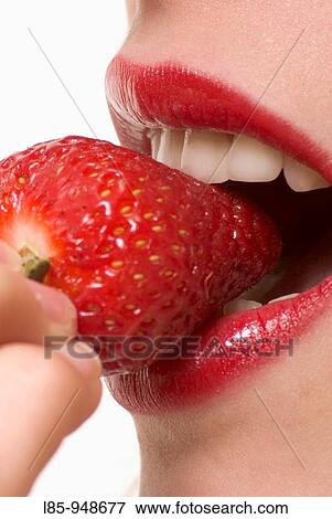 Strawberry View Large Photo Image Stock Photo - Strawberry. Fotosearch