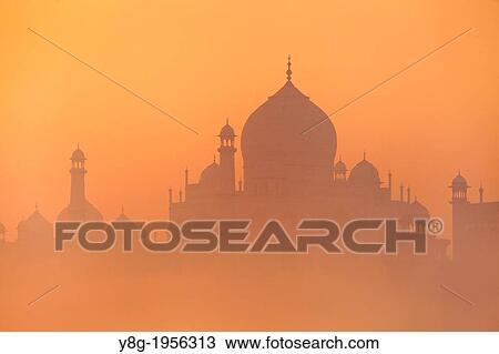 Taj Mahal, Agra, Uttar Pradesh, India. View Large Photo Image Stock Image - Taj Mahal, Agra, Uttar Pradesh, India.. Fotosearch
