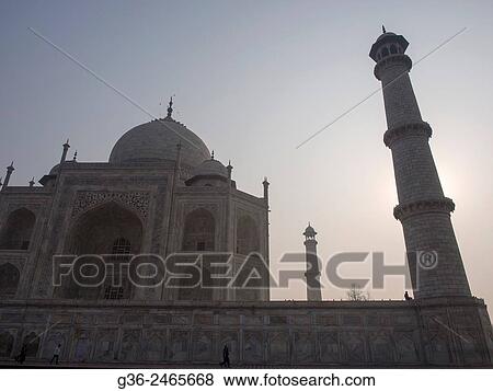Taj Mahal, Agra, Uttar Pradesh, India. View Large Photo Image Stock Photo - Taj Mahal, Agra, Uttar Pradesh, India.. Fotosearch