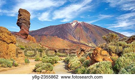Teide National Park, Canary Islands, Tenerife, Spain. View Large Photo Image Stock Image - Teide National Park, Canary Islands, Tenerife, Spain.. Fotosearch