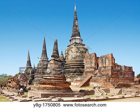 Thailand - Ayutthaya, Royal Palace ruins View Large Photo Image Stock Photography - Thailand - Ayutthaya, Royal Palace ruins. Fotosearch