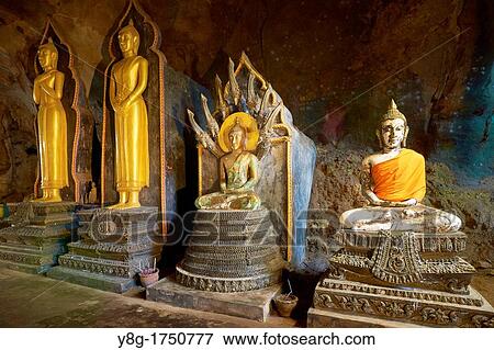 Thailand - Phang Nga Province, Wat Suwan Kuha Cave Temple View Large Photo Image Stock Photo - Thailand - Phang Nga Province, Wat Suwan Kuha Cave Temple. Fotosearch