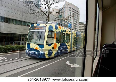 The First Hill streetcar in Seattle, Washington, USA, photographed from onboard another streetcar. View Large Photo Image Stock Photo - The First Hill streetcar in Seattle, Washington, USA, photographed from onboard another streetcar.. Fotosearch