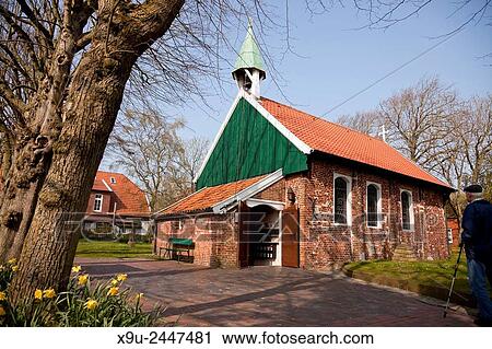 the protestant Old Island Church, East Frisian Island Spiekeroog, Lower Saxony, Germany. View Large Photo Image Stock Image - the protestant Old Island Church, East Frisian Island Spiekeroog, Lower Saxony, Germany.. Fotosearch
