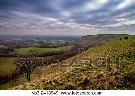 The View From Ditchling Beacon near Brighton, East Sussex, UK. View Large Photo Image Stock Photo - The View From Ditchling Beacon near Brighton, East Sussex, UK.. Fotosearch