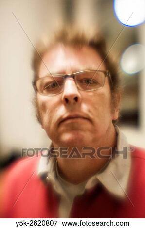 Tilburg, Netherlands. En profile portrait of a middle aged male, made with Lensbaby. View Large Photo Image Stock Photo - Tilburg, Netherlands. En profile portrait of a middle aged male, made with Lensbaby.. Fotosearch