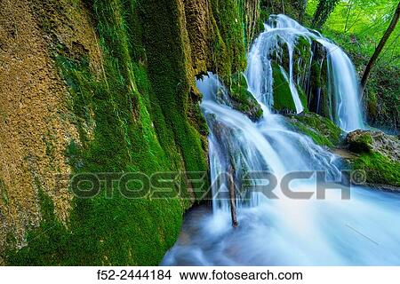 TOBERIA FALLS, ANDOIN, SIERRA ENTZIA NATURAL PARK, ALAVA, BASQUE COUNTRY, SPAIN, EUROPE. View Large Photo Image Picture - TOBERIA FALLS, ANDOIN, SIERRA ENTZIA NATURAL PARK, ALAVA, BASQUE COUNTRY, SPAIN, EUROPE.. Fotosearch