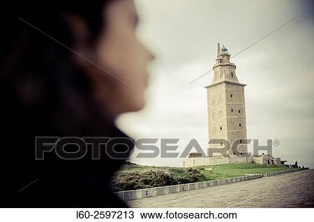 Torre de Hercules, Tower of Hercules, A Coruna, Spain, Europe. View Large Photo Image Stock Image - Torre de Hercules, Tower of Hercules, A Coruna, Spain, Europe.. Fotosearch