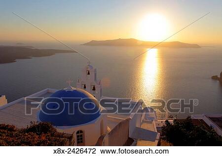 Traditional Imerovigli Anastasi Church, Santorini, Greece. View Large Photo Image Stock Image - Traditional Imerovigli Anastasi Church, Santorini, Greece.. Fotosearch