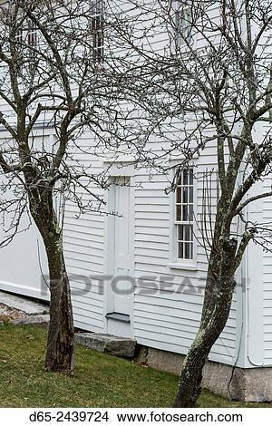 USA, Maine, New Gloucester, Sabbathday Shaker village, shaker buildlings. View Large Photo Image Picture - USA, Maine, New Gloucester, Sabbathday Shaker village, shaker buildlings.. Fotosearch