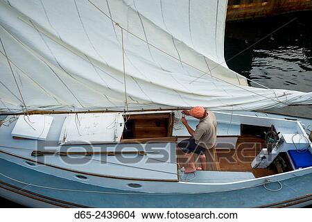 USA, Massachusetts, Cape Ann, Gloucester, America's Oldest Seaport, Annual Schooner Festival, small sailboat. View Large Photo Image Picture - USA, Massachusetts, Cape Ann, Gloucester, America's Oldest Seaport, Annual Schooner Festival, small sailboat.. Fotosearch