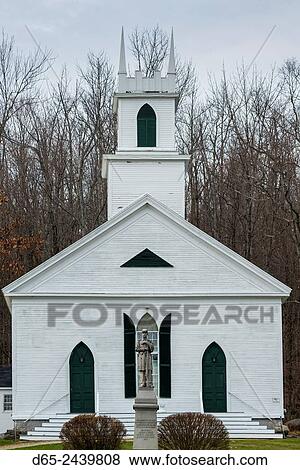 USA, New Hampshire, Stoddard, Stoddard Congregational Church. View Large Photo Image Stock Photo - USA, New Hampshire, Stoddard, Stoddard Congregational Church.. Fotosearch
