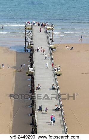 View over Saltburn`s Victorian pier. Saltburn by the Sea, North Yorkshire, England, United Kingdom. View Large Photo Image Stock Image - View over Saltburn`s Victorian pier. Saltburn by the Sea, North Yorkshire, England, United Kingdom.. Fotosearch