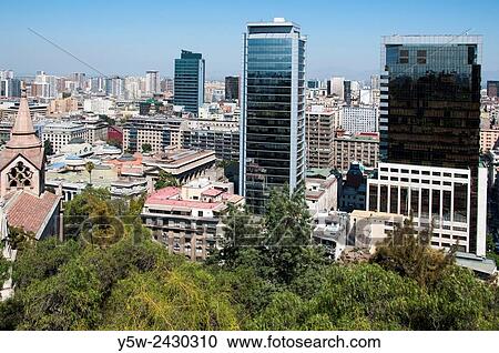 Views from Cerro Santa Lucia, Santiago. View Large Photo Image Stock Image - Views from Cerro Santa Lucia, Santiago.. Fotosearch