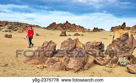 Volcanic landscape, Teide National Park, Tenerife, Canary Islands, Spain. View Large Photo Image Stock Photo - Volcanic landscape, Teide National Park, Tenerife, Canary Islands, Spain.. Fotosearch