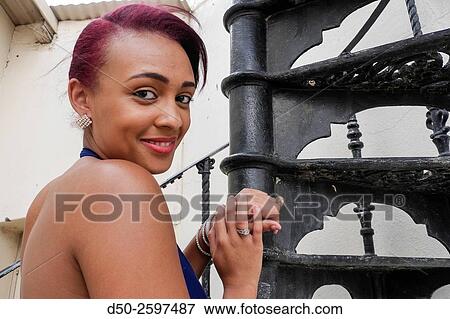WINDHOEK NAMIBIA Attractive fashion model View Large Photo Image Stock Photo - WINDHOEK NAMIBIA Attractive fashion model. Fotosearch