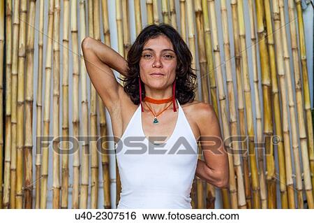 Woman doing Yoga. View Large Photo Image Stock Photograph - Woman doing Yoga.. Fotosearch