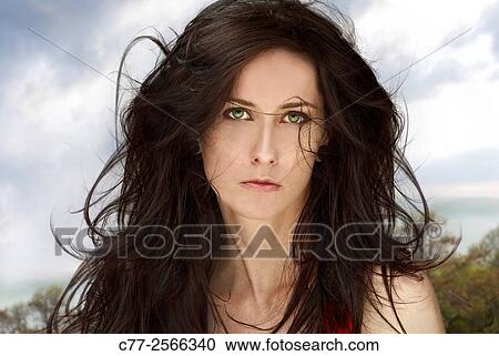 woman, headshot, beauty View Large Photo Image Stock Image - woman, headshot, beauty. Fotosearch