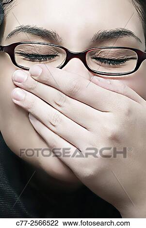 Stock Image - Woman portrait. Fotosearch