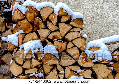 Wood stacked at Orreaga Roncesvalles facade in winter. Navarre, Spain. View Large Photo Image Stock Image - Wood stacked at Orreaga Roncesvalles facade in winter. Navarre, Spain.. Fotosearch