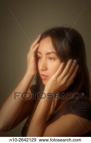 Young Asian woman. View Large Photo Image Stock Photo - Young Asian woman.. Fotosearch