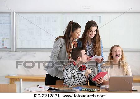 Young students at campus View Large Photo Image Stock Image - Young students at campus. Fotosearch