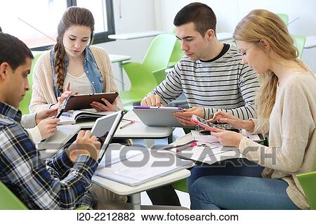 Young students at campus View Large Photo Image Stock Image - Young students at campus. Fotosearch