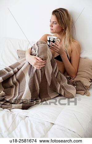 Picture - Young woman. Fotosearch