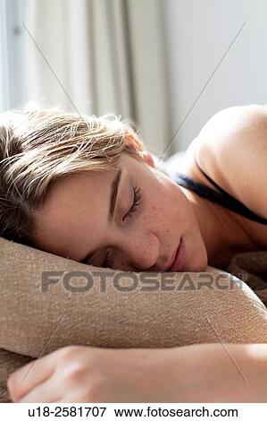 Young woman View Large Photo Image Stock Photo - Young woman. Fotosearch