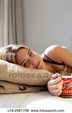 Young woman View Large Photo Image Stock Photo - Young woman. Fotosearch