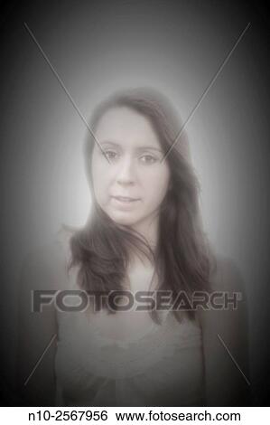 Stock Photograph - Young woman.. Fotosearch