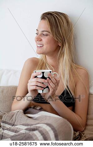 Stock Photography - Young woman. Fotosearch