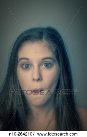 Young woman with long hair. View Large Photo Image Stock Photo - Young woman with long hair.. Fotosearch