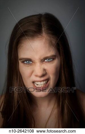 Young woman with long hair. View Large Photo Image Stock Photo - Young woman with long hair.. Fotosearch
