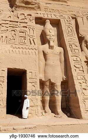 Abu Simbel, Egypt - the entrance to the Nefertari Temple, Abu Simbel temple complex located on the Nasser Lake, Lower Nubia, Egypt View Large Photo Image Stock Photograph - Abu Simbel, Egypt - the entrance to the Nefertari Temple, Abu Simbel temple complex located on the Nasser Lake, Lower Nubia, Egypt. Fotosearch