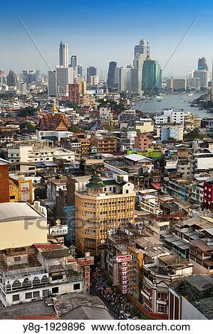 Bangkok city view from The Grand China Princess Hotel, Bangkok, Thailand View Large Photo Image Stock Photograph - Bangkok city view from The Grand China Princess Hotel, Bangkok, Thailand. Fotosearch