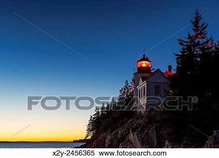 Bass Harbor Lighthouse, Acadia National Park, Maine, USA. View Large Photo Image Stock Photography - Bass Harbor Lighthouse, Acadia National Park, Maine, USA.. Fotosearch