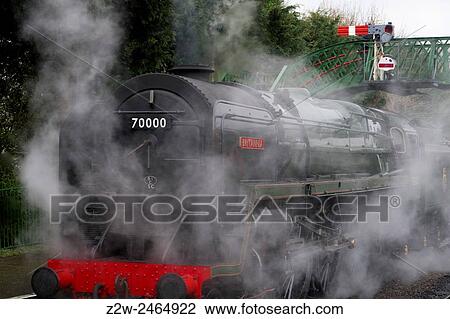 BR Standard Class 7 Steam Locomotive number 70000. Britannia. at Alresford Station on the Mid Hants Railway during the railway. s Spring Steam Gala on the 13th February 2014. The BR Standard Class 7, otherwise known as the Britannia Class, is a... View Large Photo Image Stock Image - BR Standard Class 7 Steam Locomotive number 70000. Britannia. at Alresford Station on the Mid Hants Railway during the railway. s Spring Steam Gala on the 13th February 2014. The BR Standard Class 7, otherwise known as the Britannia Class, is a.... Fotosearch