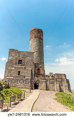 Stock Photograph - Checiny Castle, Poland.. Fotosearch