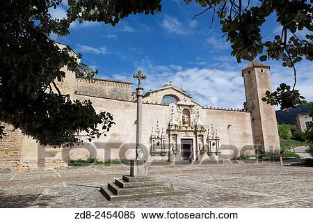 Stock Photography - cister monastery of poblet.. Fotosearch