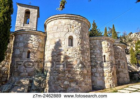 Stock Photo - Convento de San Antonio, La Cabrera. Sierra de Madrid. Madrid Community, Spain.. Fotosearch