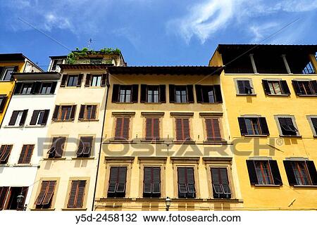 facades of townhouses, Piazza Santa Croce, old town of Florence, Tuscany, Italy, Europe View Large Photo Image Stock Image - facades of townhouses, Piazza Santa Croce, old town of Florence, Tuscany, Italy, Europe. Fotosearch