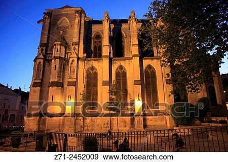France, Languedoc-Roussillon, Montpellier, St-Roch Church. View Large Photo Image Stock Photo - France, Languedoc-Roussillon, Montpellier, St-Roch Church.. Fotosearch