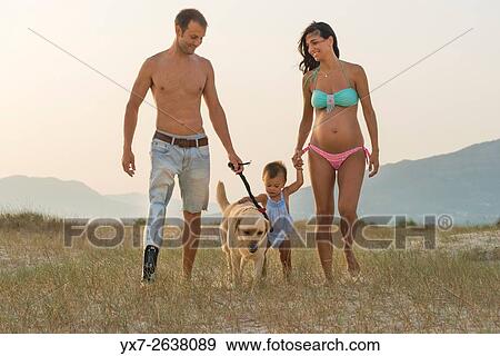 Handicapped father and family. View Large Photo Image Stock Photo - Handicapped father and family.. Fotosearch